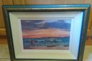 oil painting print high grade box framed