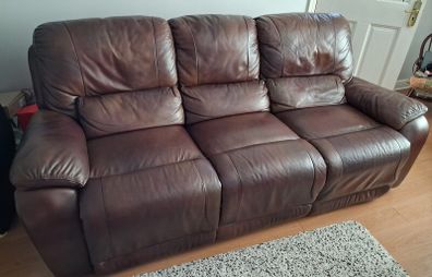 leather recliner sofas