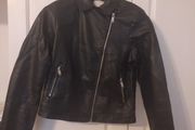 Girls Leather Look Jacket