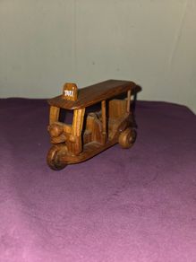 Wooden Tuk Tuk Taxi model