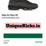 Premium Nike Air Max 95 Black Grey Gum Image 5