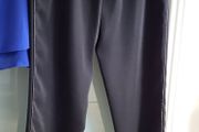 COAST black loose pants with side embellishments and pockets Sz 12 (Fit 12-16UK) - Rrp 75 (New)