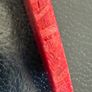 silver necklace with natural coral pendant Image 6