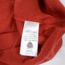 Charles Tyrwhitt Rust Orange Sleeveless 100% Merino Wool Knit Vest Gilet Mens Size L Image 4