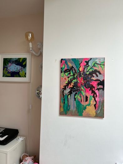 Abstract art original painting