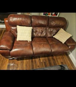 Leather Sofa and Chairs