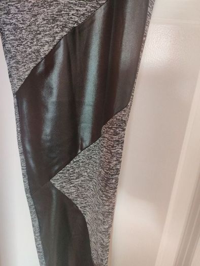 Brand new grey/black leggings size  XL UK14/16 EU42/44 Postage included