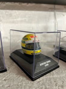 Ayrton Senna Minichamps Helmet 1990 1:8 scale