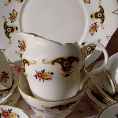 Crown Trent China Twenty one PieceTeaset