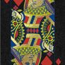 Black and Gold Waddingtons Number 1 Playing Cards Game , Red Image 3