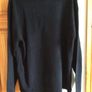 BNWTS Mens Black partially Ribbed Jumper size XL includes postage Image 4