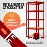 Set of 3 Heavy Duty Corner Shelving Units 2625kg Capacity Image 6