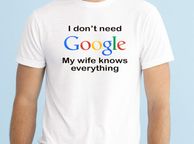 main image for ad I don't need google T-shirt tee top shirt