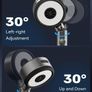 Hard Water Filter Shower Head with 6 Spray Modes(Not for Electric Showers), 360 Swivel Head & On/Off Pause Button, Removes Chlorine & Impurities for Skin & Hair Care Image 2