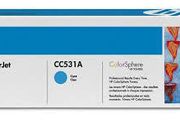 HP 304A Cyan LaserJet Toner Cartridge CC531A