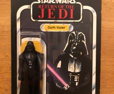Vintage Star Wars Darth Vader Carded