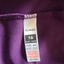 Purple Dress with Beaded Shoulders - Size 16 Image 3