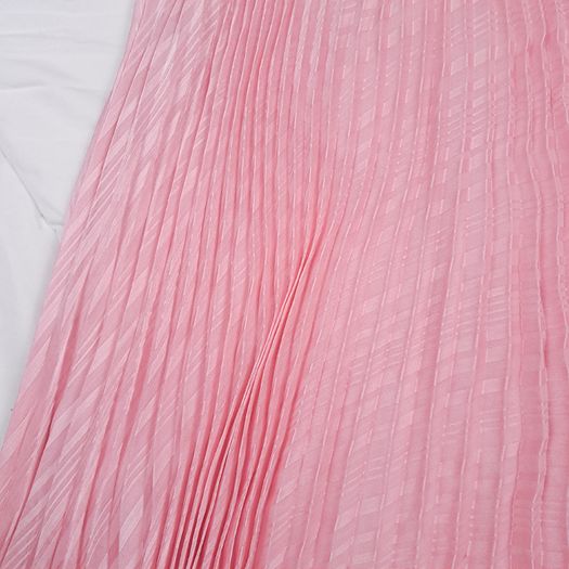 Club Monaco Pastel Pink Pleated Midi Skirt 4US/8UK/36EU