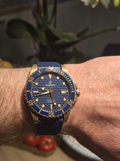 Boderry Seaturtle Automatic Bronze Diver