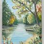 Original oil painting on canvas board Image 2
