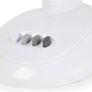 NEW SALE | Portable 12 Inch Oscillating Desk Fan with Adjustable Tilt, 3 Plastic Blades, 3 Speed Settings, White Image 2