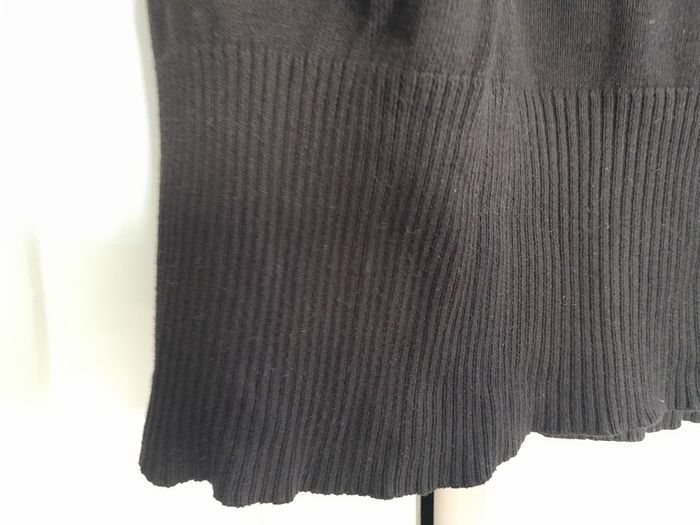 Black turtle neck, long sleeve