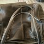 Fossil black leather shoulder bag Image 10