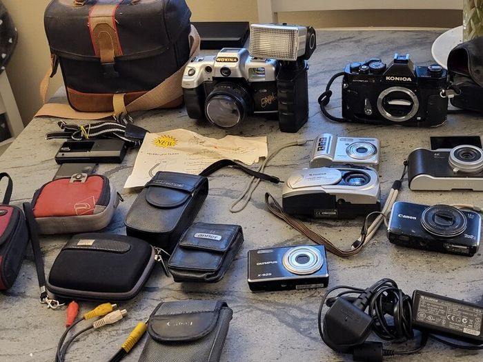 Large Camera Collection
