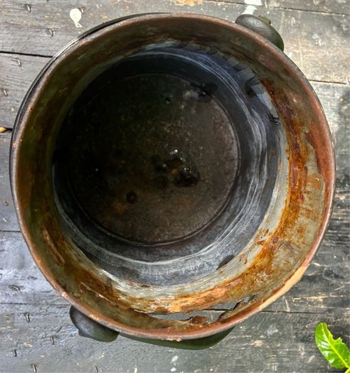 Vintage Original Steel Milk Churn