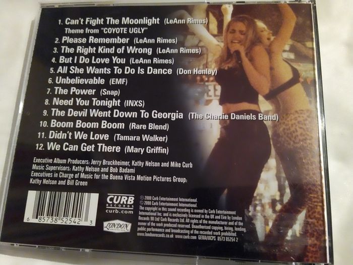 Coyote Ugly Movie Soundtrack Cd