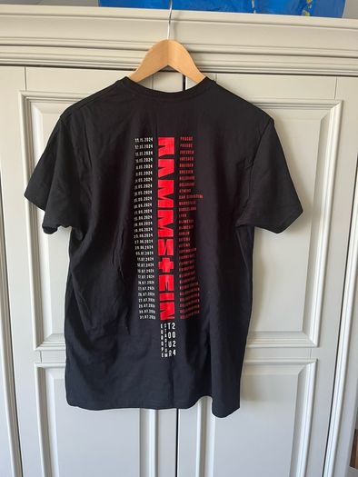 Rammstein 2024 Europe Tour Tshirt Large