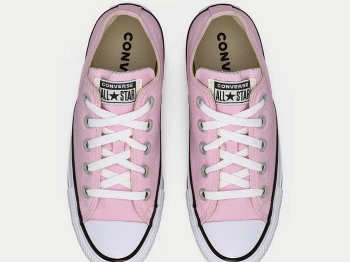 Girl's Converse . Size Uk Junior 13.5