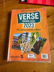 Verse leaving cert poetry 2023