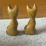 A Pair of Vintage Japanese Ceramic Dog Figurines Image 3