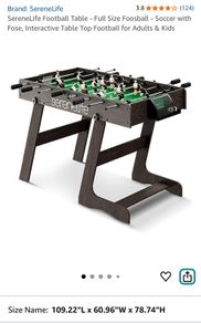 Foosball footbal table NEW