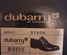 Dubarry Dyson mens shoes black size 8