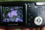 Samsung Digimax A502 5.0MP Digital Camera + SD Card (Tested Working)
