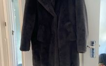 ladys fur coat