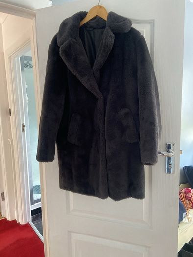 ladys fur coat