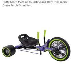 Huffy Green Machine  20 Inch Spin and Drift Trike