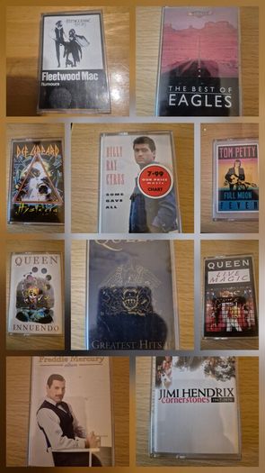 Selection Of Music Cassettes