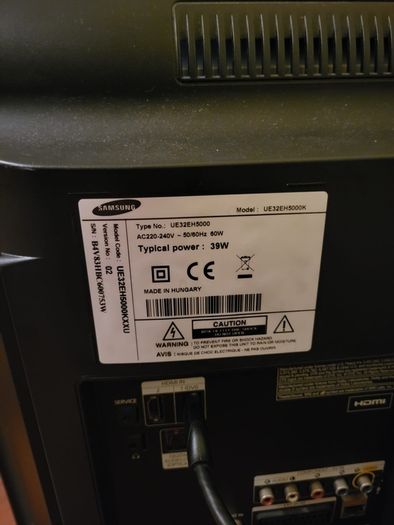 Samsung Black TV