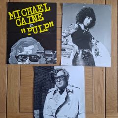 1972 PULP Press Kit Michael Caine