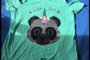 Emoji Summer T-shirt with Panda/ unicorn