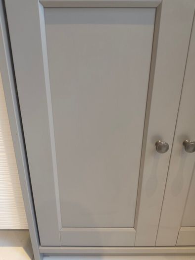 IKEA HAUGA grey high cabinet