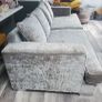 4 seater  sofa and free poufee Image 5