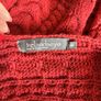 Ladies Irelands Eye Knitted Poncho Image 2