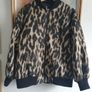 Leopard Print Jacket  Size Uk 14 very Cos style Image 2