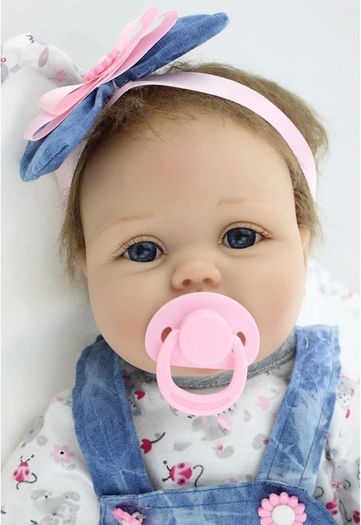 Realistic 22''/55cm Reborn Baby Dolls Real Life Soft Silicone Vinyl Reborn Dolls Lifelike Reborn Toddler Girls Handmade Boy Girl Toy (FREE POSTAGE)