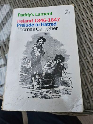 Ireland 1846-1847. Prelude To Hatred. By Thomas Gallagher. Paperback In Good Condition.  See Photos For Same.